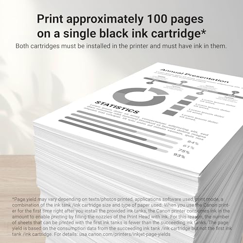 Canon Genuine PG-275 Black Ink Cartridge | Compatible with TS3520/3522, TR4720/4722, TS3720/3722