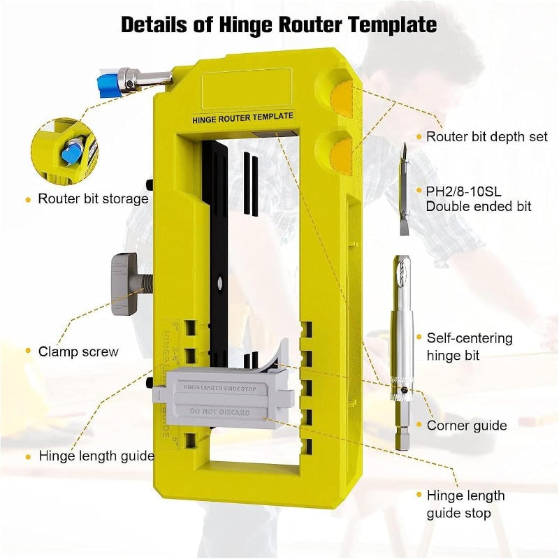 Precision Hinge Mortise Jig