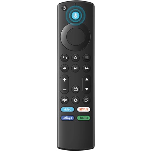Replacement Voice Remote for Fire Stick, TV Cube, Amazon Fire Smart TV | for FireStick (HD, 4K, Select, Plus, 4K Max), Smart TV (Omni, Ember, Insignia, Toshiba)