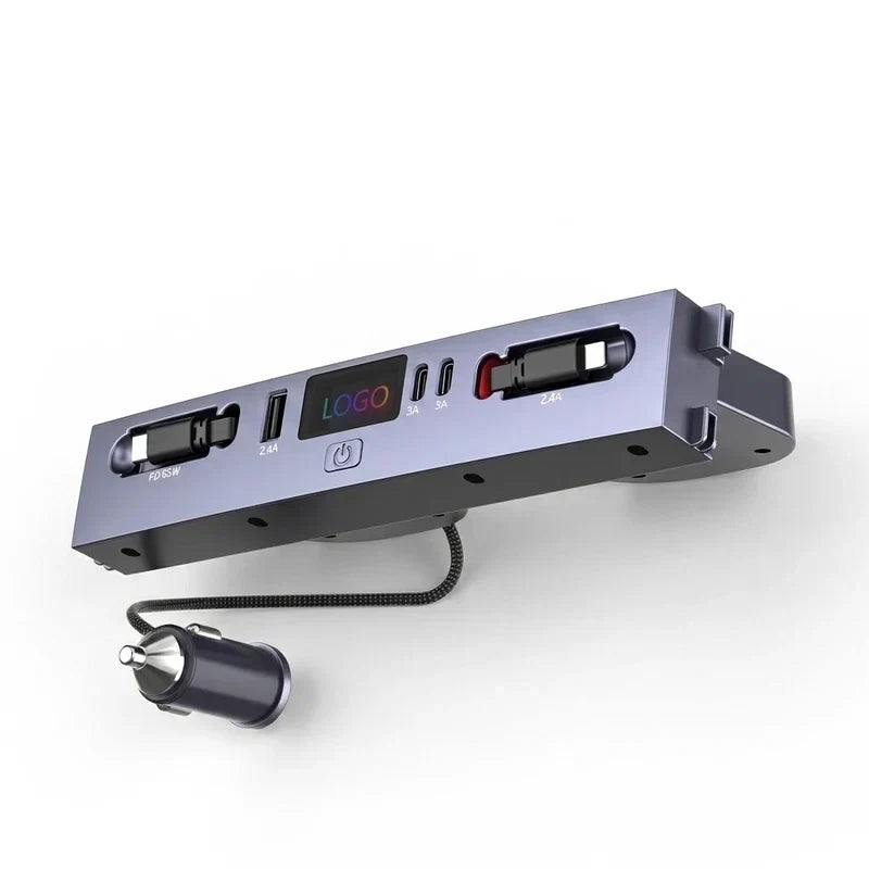 4-in-1 Retractable USB Hub