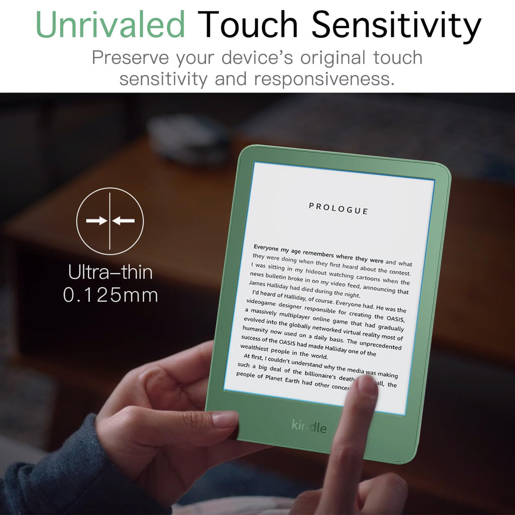 MoKo 2 Pack Anti-Glare Screen Protector for 6" Kindle 11th Gen. 2024/2022