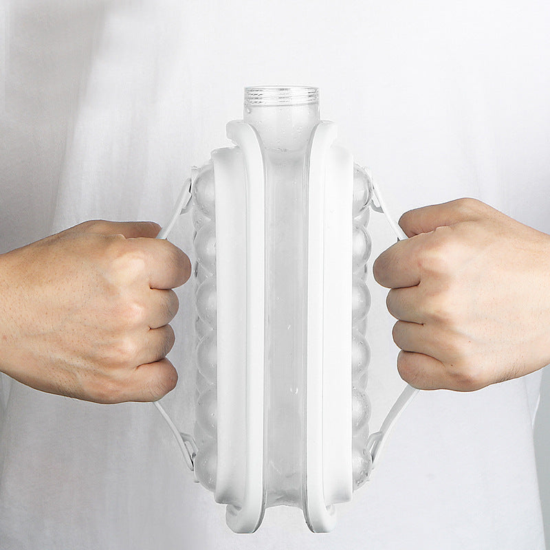 2-in-1 Ice Kettle - Ice Ball Maker & Cold Water Bottle