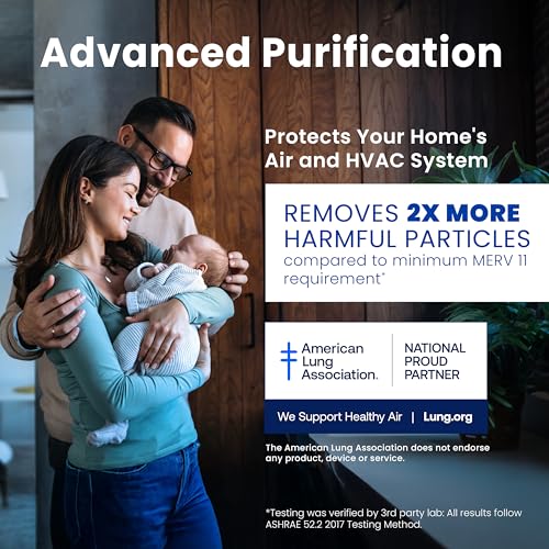 AprilAire 410 Replacement Filter for AprilAire Whole House Air Purifiers - MERV 11, Clean Air & Dust, 16x25x4 Air Filter (Pack of 1)