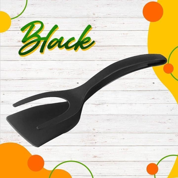 🥘 LIMITED-TIME ! 🍳 2-in-1 Grip Flip Tongs  – Non-Scratch, Non-Stick, Heat-Resistant ✨