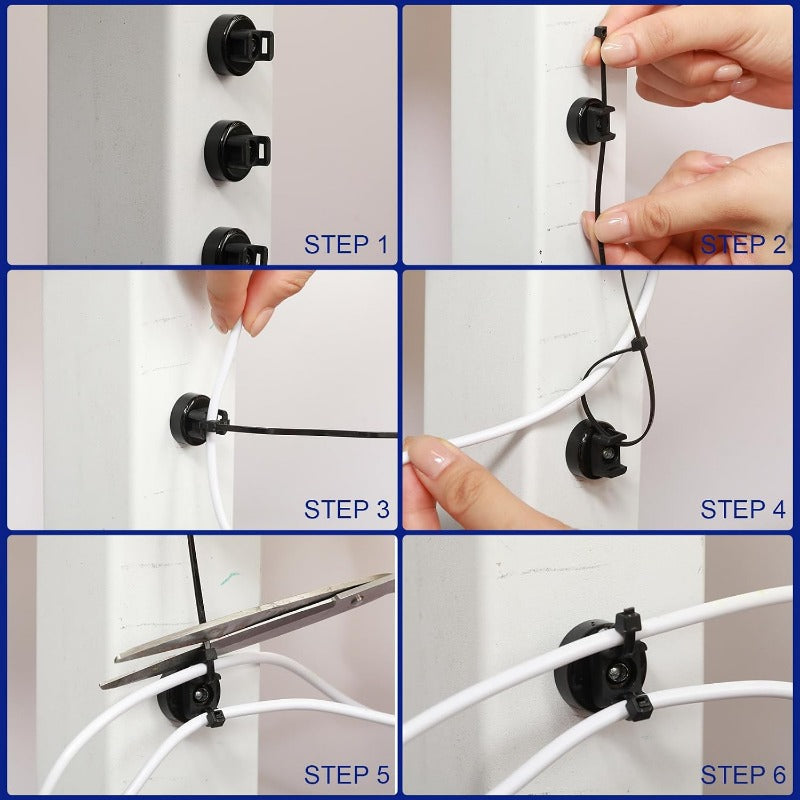 Strong Magnetic Cable Mounts