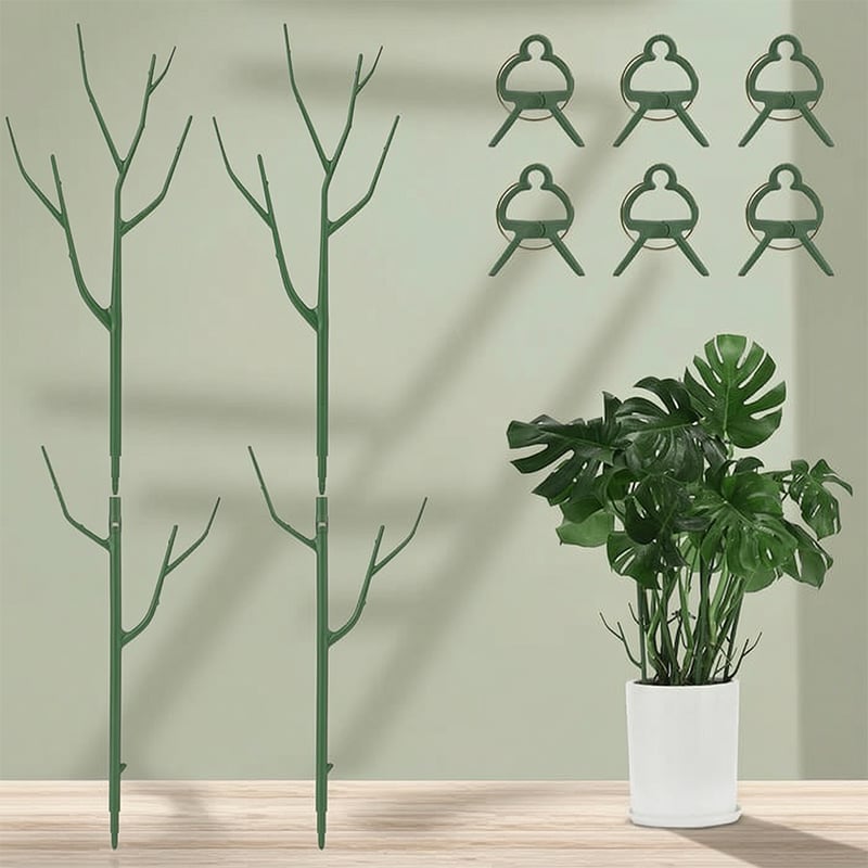 🔥Adjustable Plant Support Stakes – Easy Climbing Support for Indoor & Outdoor Plants