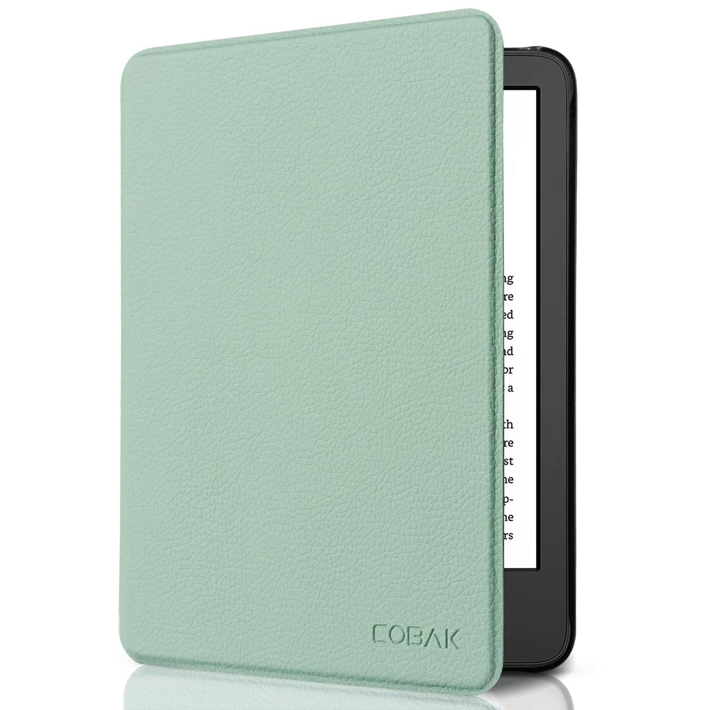 CoBak Case for 6" Kindle Basic 11th Gen 2024/2022, Sage | Auto Sleep and Wake, Lightweight , Slim, Premium Protective Case for Amazon Kindle Basic 11th Gen 6 Inch