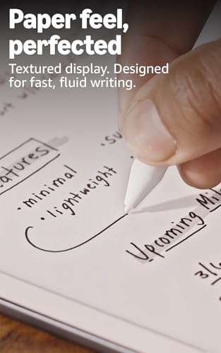 Amazon Kindle Scribe 32GB (newest model) — 11” display with front light, paper-like feel, and no distractions — Write in notebooks, docs, and books. Pen included - Graphite