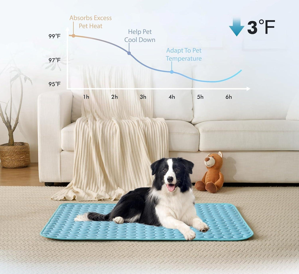⏳🔥NUR FÜR BEGRENZTE ZEIT: ! 🐶 Kühlmatte für Hunde – 4-mal effektivere Kühlung für heiße Sommertage ❄️✨