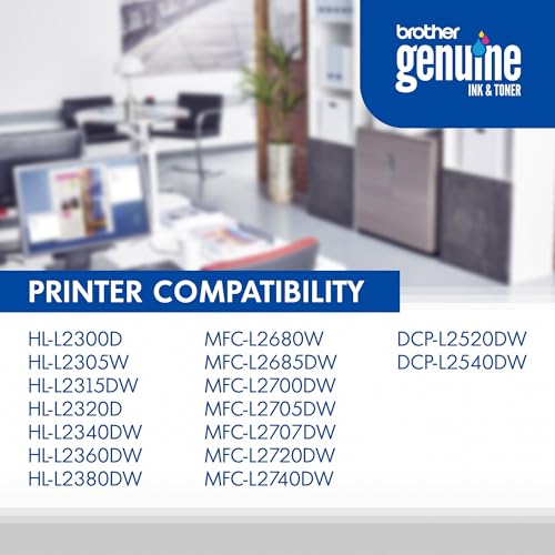 Brother Genuine High Yield TN660 Toner Cartridge, Replacement, Page Yield Up to 2600, Amazon Dash Replenishment, Black, 1 Pack