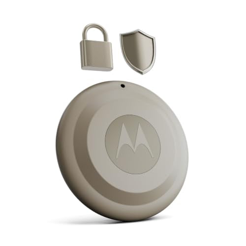 Moto Tag 2 (1-Pack) | Featuring Ultra-Wideband and Google’s Find Hub