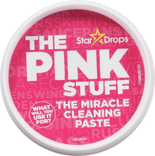 Stardrops The Pink Stuff Miracle Cleaning Paste, 17.6 Oz | Powerful Indoor & Outdoor Cleaning Tough on Stains, Grease & Grime