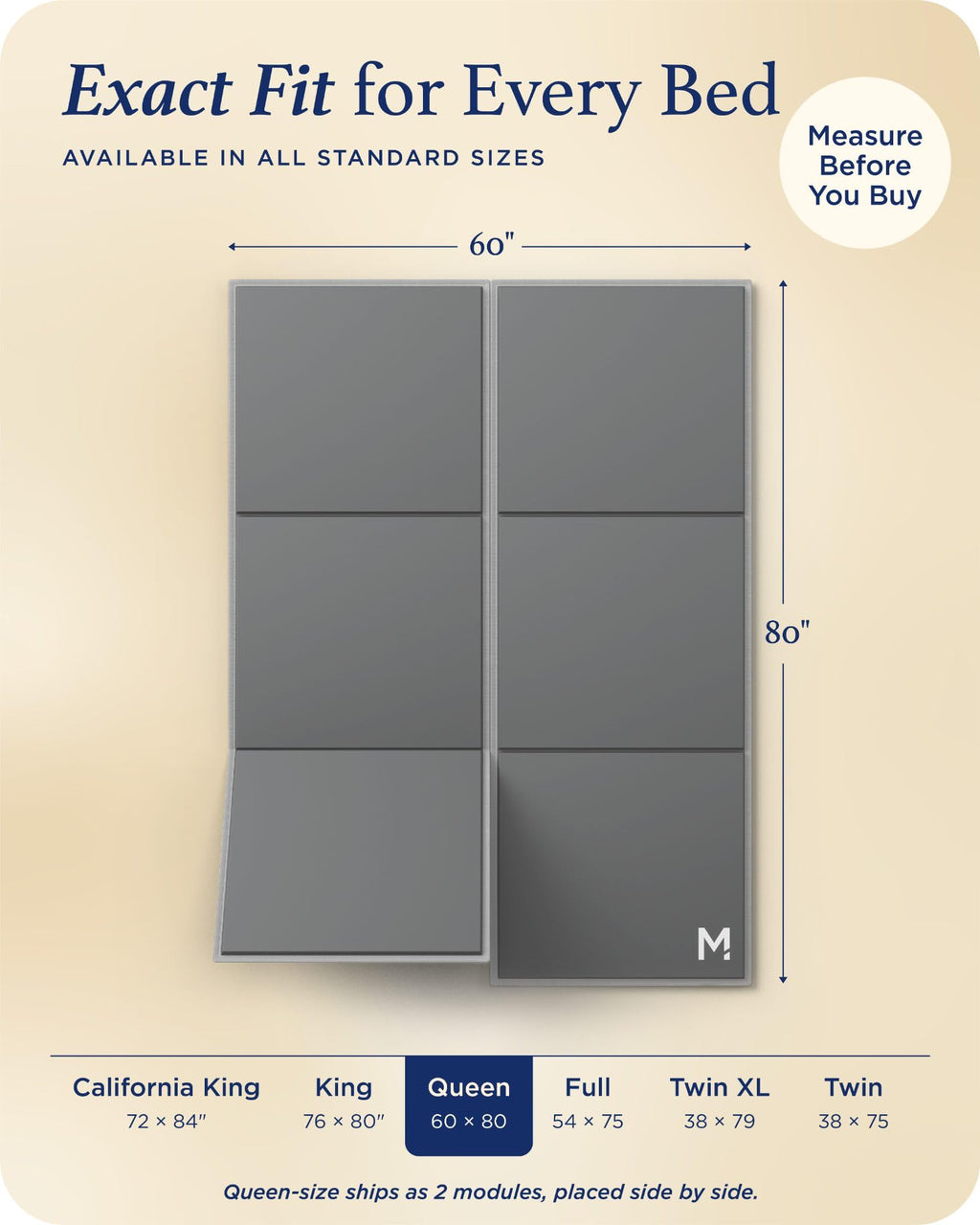 Meliusly Original Bunkie Board Queen Size (60x80) - Under Bed Support | Non-Slip Breathable Bed Support Board for Slatted Bed Frame, Anti-Sag, Noise Minimizing Moisture Resistant Bed Board