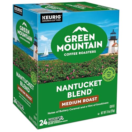 Green Mountain Coffee Nantucket Blend Keurig Single-Serve K-Cup Pods, Medium Roast Coffee, 96 Count