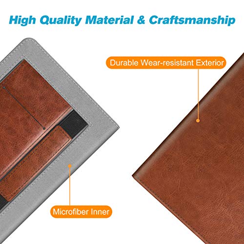 Fintie Stand Case for 6" Kindle Paperwhite 10th Gen 2018, Vintage Brown