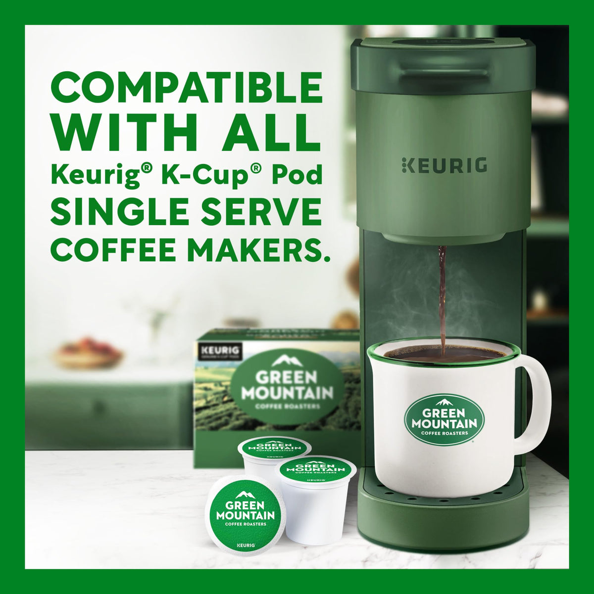 Green Mountain Coffee Nantucket Blend Keurig Single-Serve K-Cup Pods, Medium Roast Coffee, 96 Count