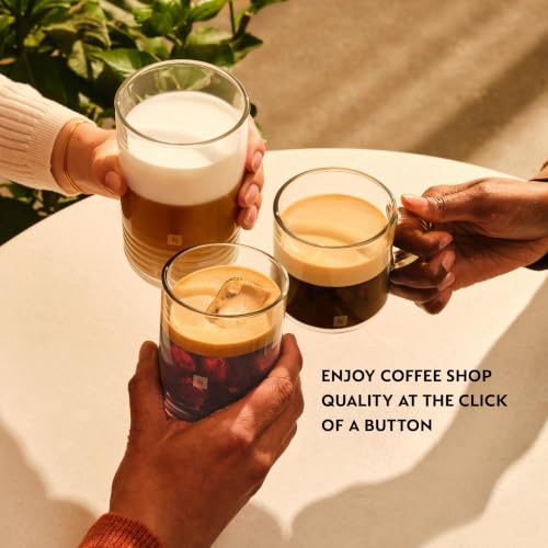 Nespresso Vertuo, Melozio Decaf, Medium Roast, 30-Count Espresso Pods | Decaf Medium-Roast Coffee Capsules, Smooth cereal notes and honeyed sweetness