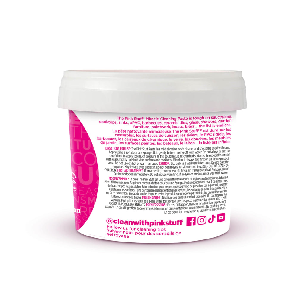 Stardrops The Pink Stuff Miracle Cleaning Paste, 17.6 Oz | Powerful Indoor & Outdoor Cleaning Tough on Stains, Grease & Grime
