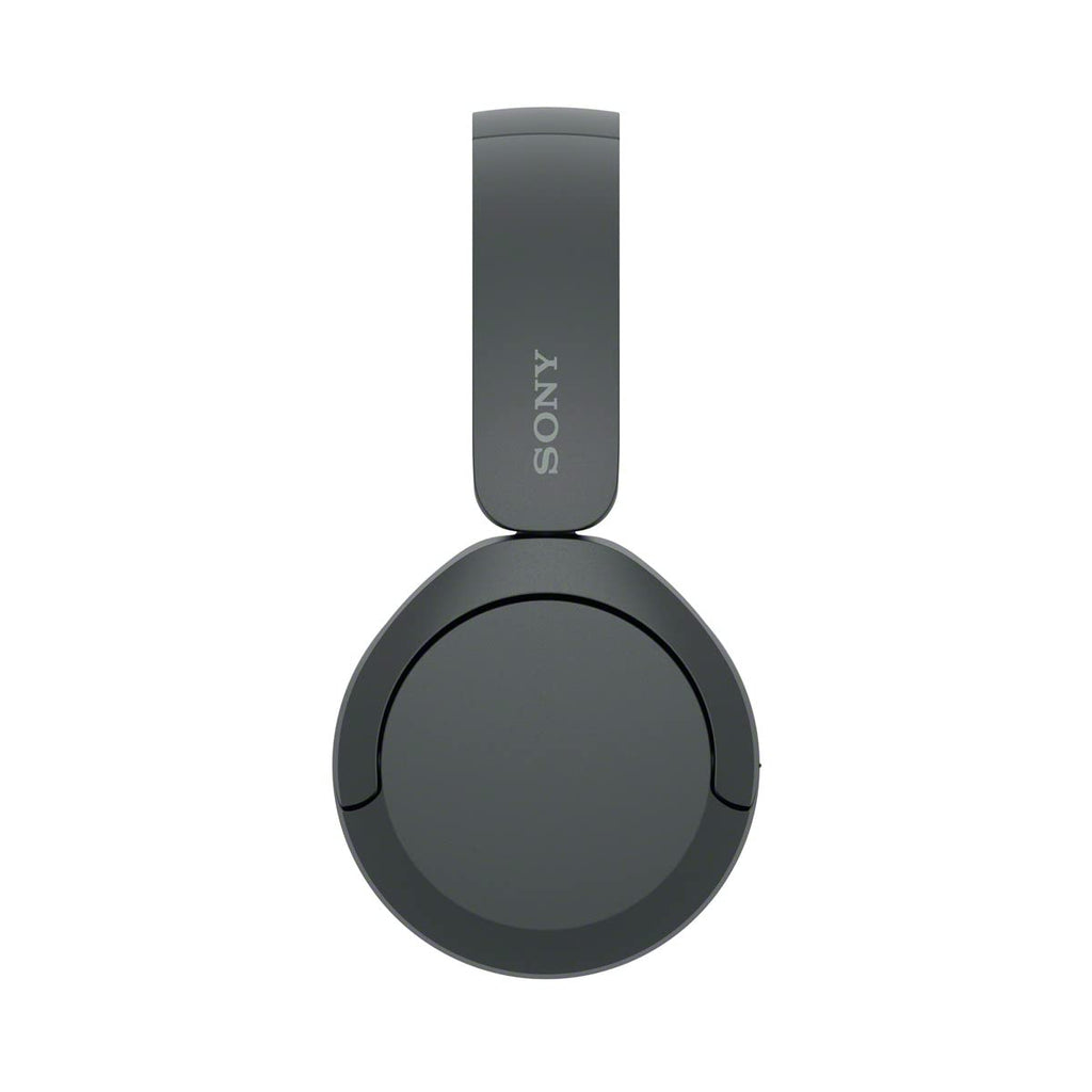 Sony WH-CH520 Wireless On-Ear Bluetooth Headphones with Microphone, Black | Comfortable Lightweight Design, Up to 50 Hrs Battery with Quick Charging, Multipoint Connection, Clear Calls, Swivel design