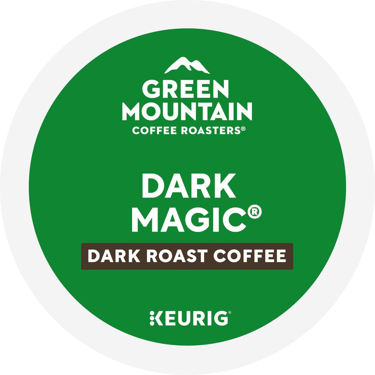 Green Mountain Coffee Roasters Dark Magic, Single-Serve Keurig K-Cup Pods, Dark Roast Coffee Pods, 96 Count