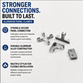 Multi-Angle Aluminum Joint Clamps