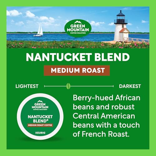Green Mountain Coffee Nantucket Blend Keurig Single-Serve K-Cup Pods, Medium Roast Coffee, 96 Count