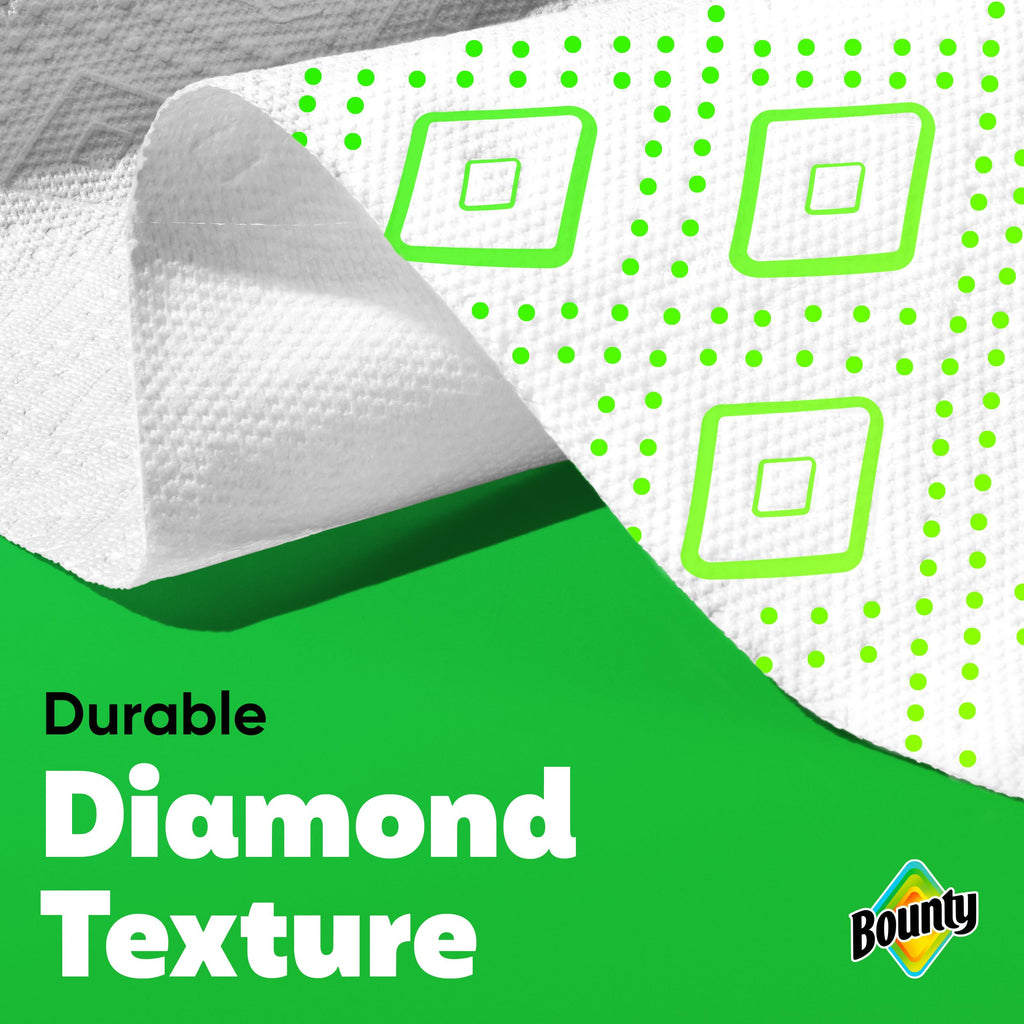 Bounty Select-A-Size Paper Towels, White, 2 Triple Rolls = 6 Regular Rolls