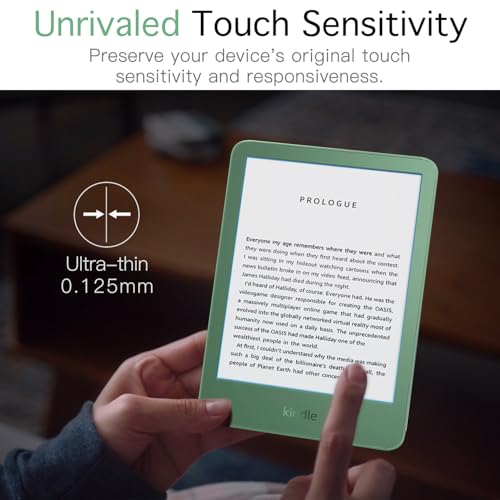 MoKo 2 Pack Anti-Glare Screen Protector for 6" Kindle 11th Gen. 2024/2022
