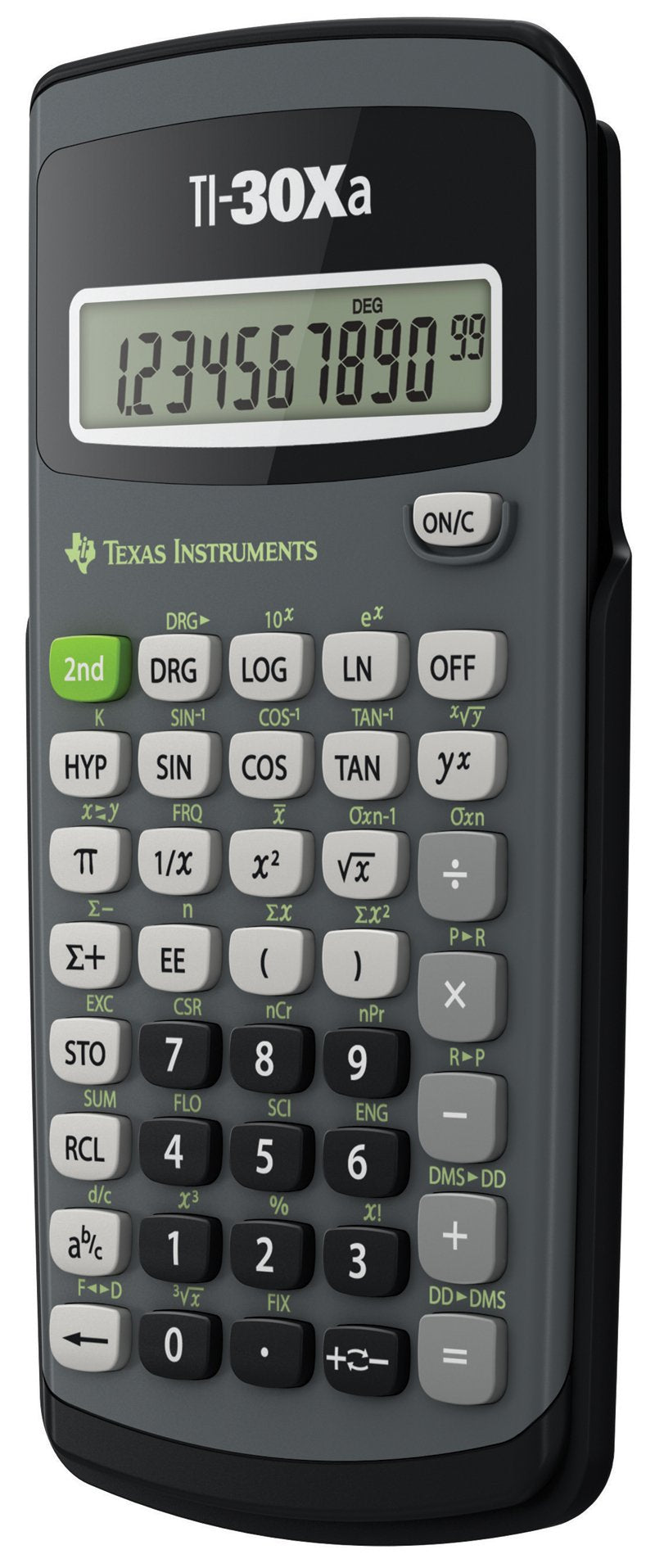 Texas Instruments TI-30Xa Scientific Calculator | Basic, battery-operated; One-line display for general Math and Science