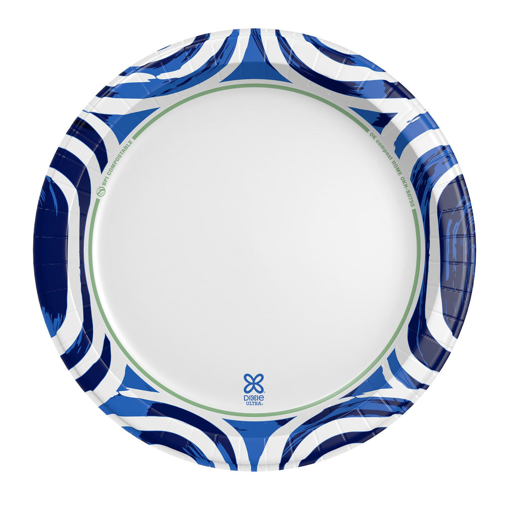 Dixie Ultra Large Paper Plates, 10 Inch, Heavy Duty Disposable Plates