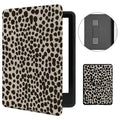 MOROCK Case for 6" Kindle 11th Generation 2024/2022, Khaki Leopard Print