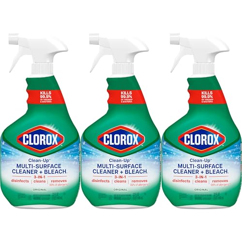 Clorox Clean-Up Multi-Surface Cleaner with Bleach, 32 fl. oz., Pack of 3
