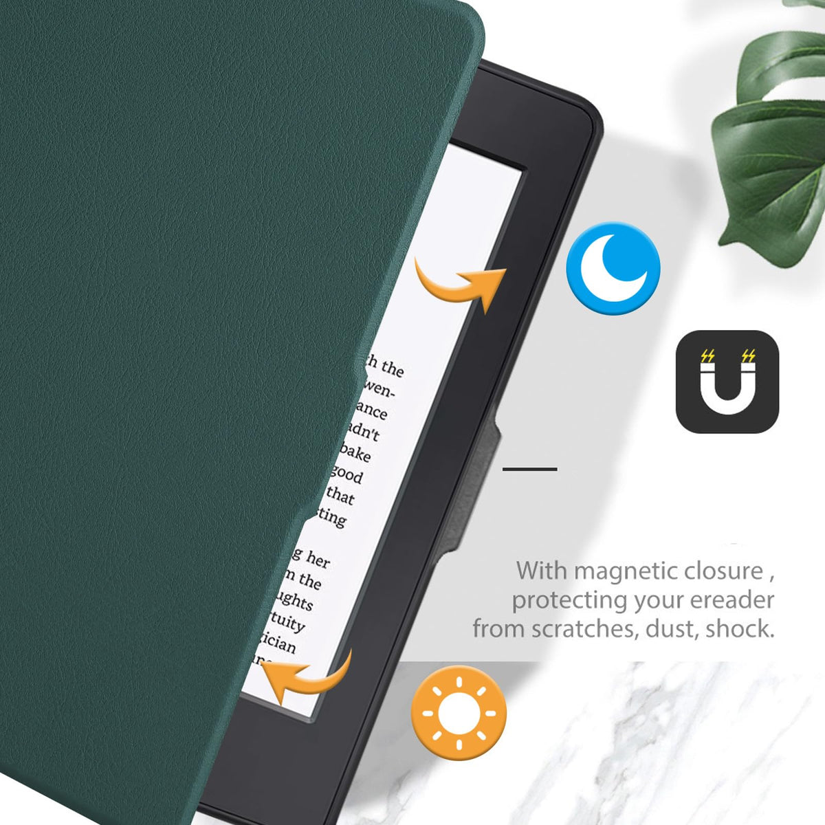Smart Case for 6" Kindle Paperwhite 7th /6th/5th Gen and a Screen Protector