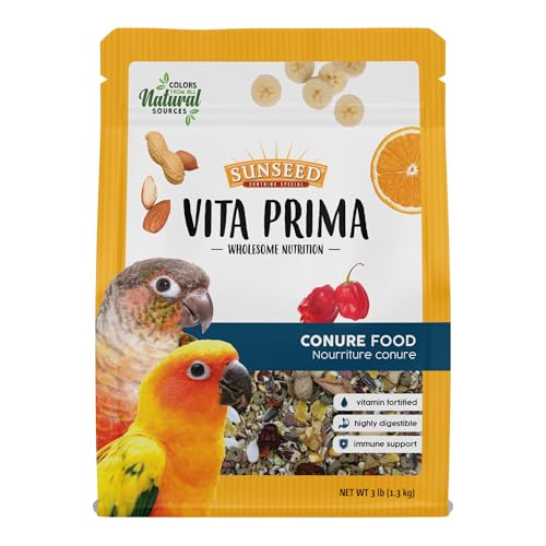 VitaKraft Sunseed Vita Prima Conure Food 3 lb.