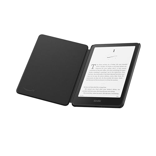 Amazon Kindle Paperwhite and Kindle Colorsoft Case, Lightweight and Foldable Protective Cover - Premium Leather