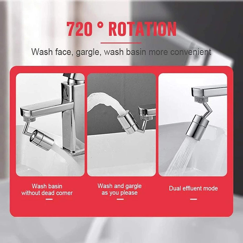 720° Universal Faucet Aerator Filter