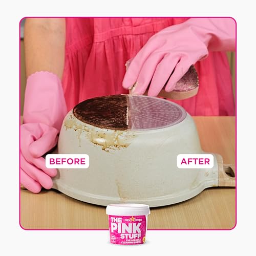 Stardrops The Pink Stuff Miracle Cleaning Paste, 17.6 Oz | Powerful Indoor & Outdoor Cleaning Tough on Stains, Grease & Grime