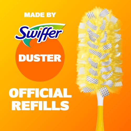 Swiffer Dusters Heavy Duty Multi-Surface Duster Refills for Cleaning, Unscented, 11 Count