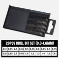 Titanium-plated high-speed steel drill bit set (multiple sets of specifications)