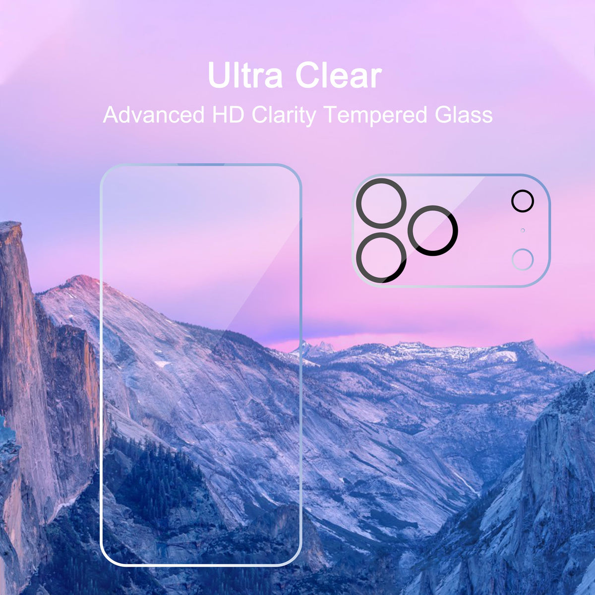 Ailun Screen Protector + Camera Lens Protector for iPhone 18 Pro | 3+3 Pack, 6.3 inch, Tempered Glass, Installation Frame, Sensor Protection, Dynamic Island Compatible, Case Friendly