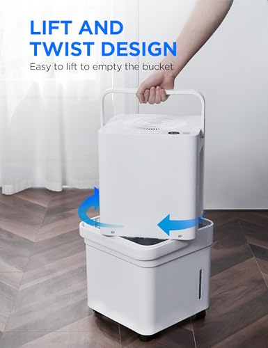 Midea Cube 20 Pint Dehumidifier for Basement, 1,500 Sq. Ft, Energy star