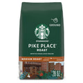 Starbucks Ground Coffee, Medium Roast Hot or Iced Coffee, Pike Place Roast, 28 oz