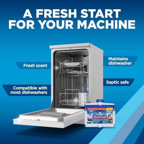 Finish Dishwasher Cleaner Liquid, Limescale Remover, 8.45oz