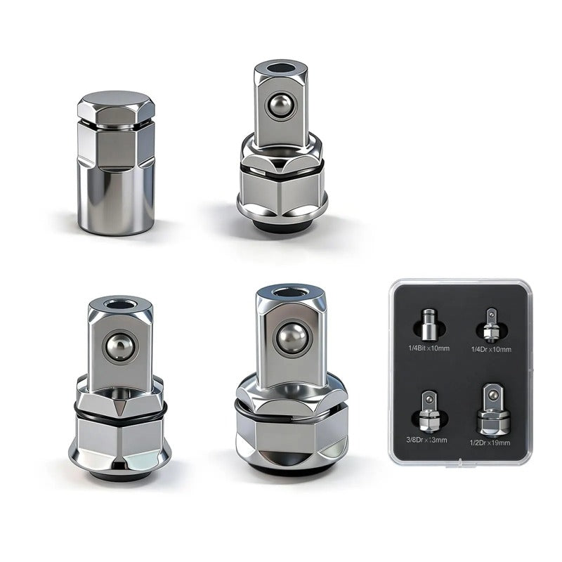 4-Piece Wrench Drive Adapter Set