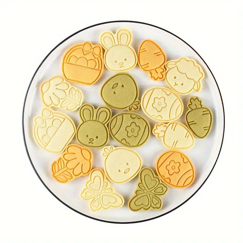 8PCS Easter Cookie Cutters🍪