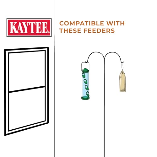 Kaytee No Mess Finch Seed and Nyjer Blend, Attracts Goldfinches, Chickadees, Junos, Finches and Other Wild Birds, 8 Pounds