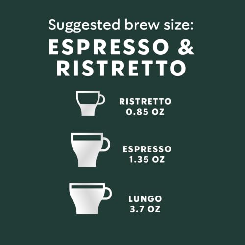 Starbucks by Nespresso Original, Blonde Roast Espresso 50-count | Blonde Roast Coffee Espresso Pods