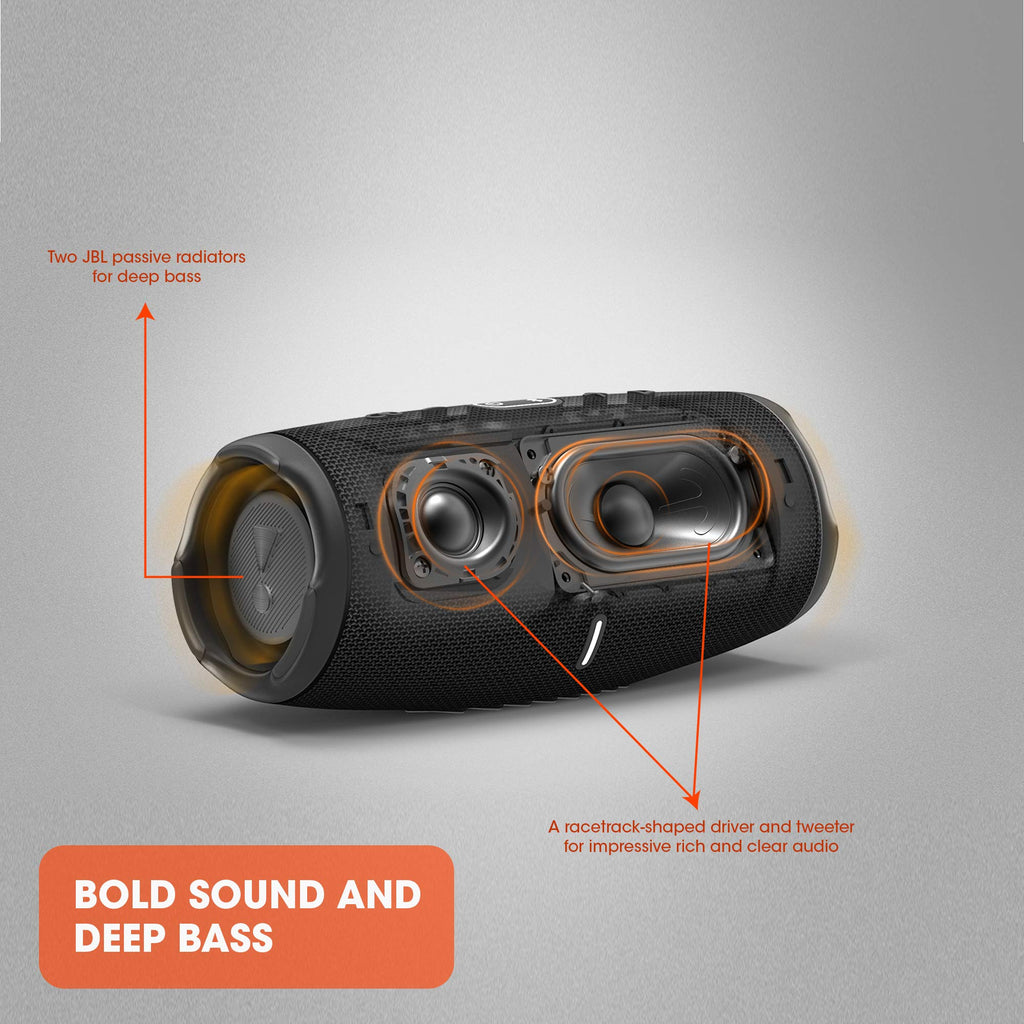 JBL Charge 5 - Portable Waterproof Speaker - Black