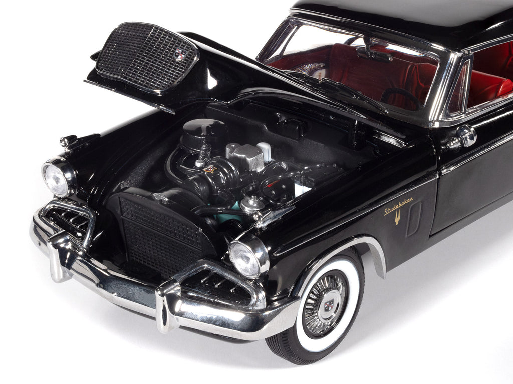 "PRE-ORDER" Auto World 1957 Studebaker Gold Hawk MCACN 1:18 Scale Diecast (DUE SEPTEMBER 2026)