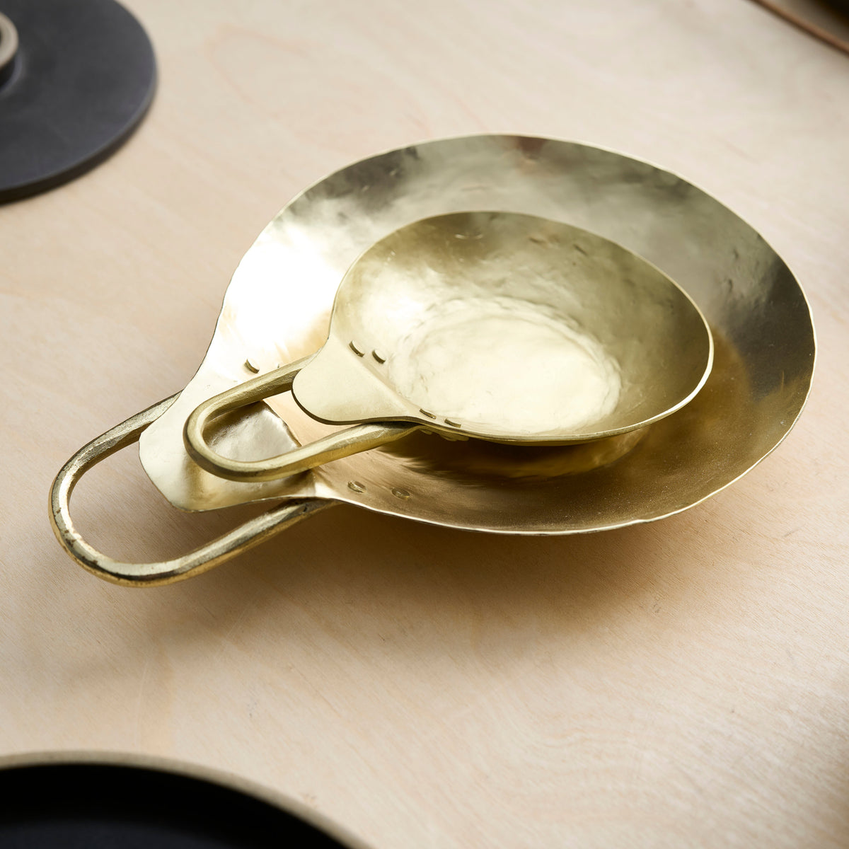 Brass Spoon Rests - Set of 2